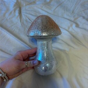 Silver and Gold Decorative Mushroom